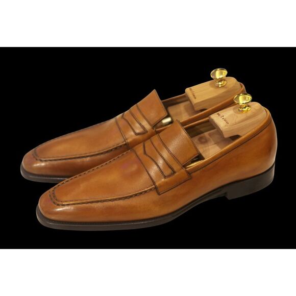 Kiton Other - Kiton Leather Penny Loafers